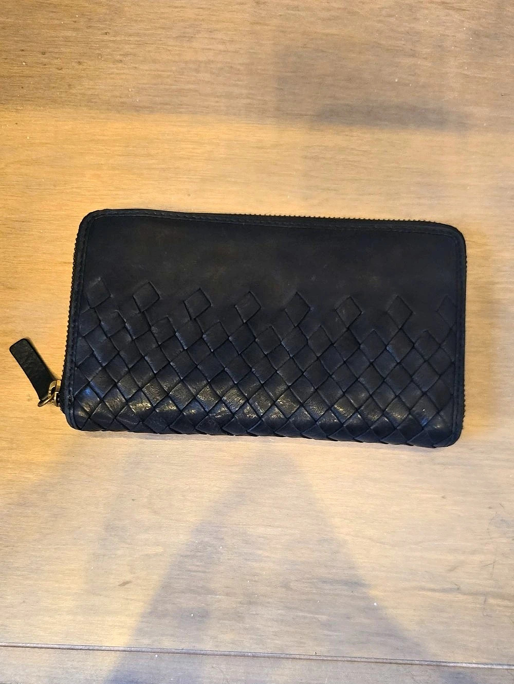 Zip Around Wallet Black